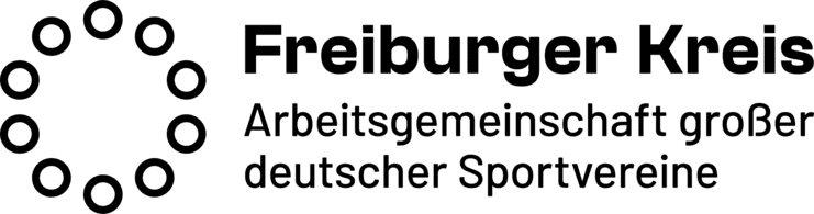 Symbol eines stilisierten Basketballs in Schwarz auf wei&szlig;em Hintergrund.